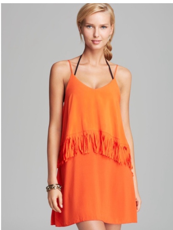 l*space Other - L*Space Wild Fringe Swim Cover Up M